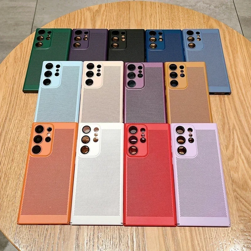 Heat Dissipation Mesh Breathable Case - غطاء حماية من البولي كربونات قابل