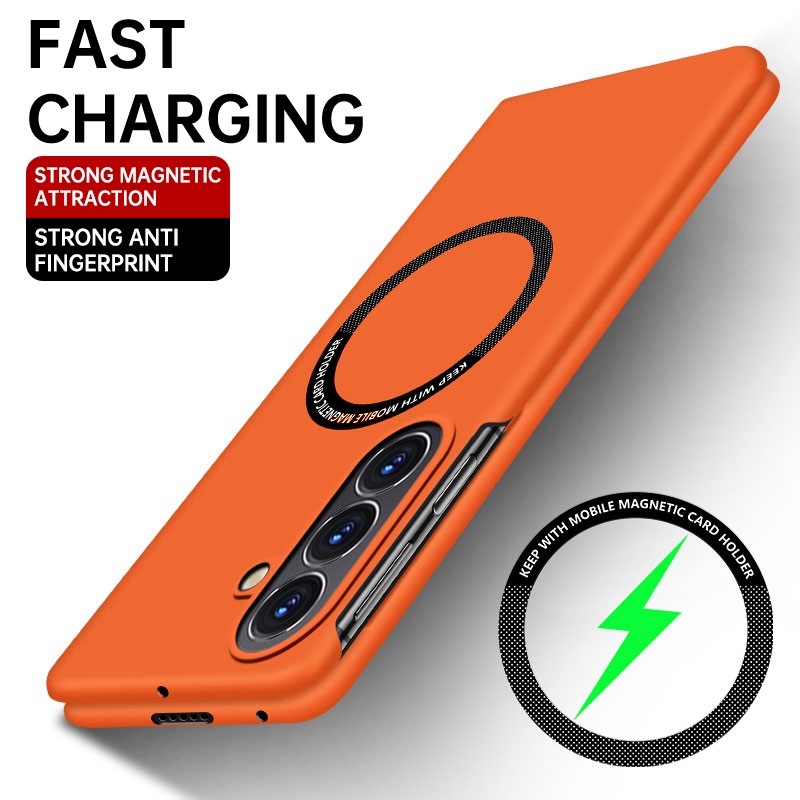 Ultra Thin Frameless Phone Cover - غطاء هاتف مغناطيسي فائق النحافة بدون