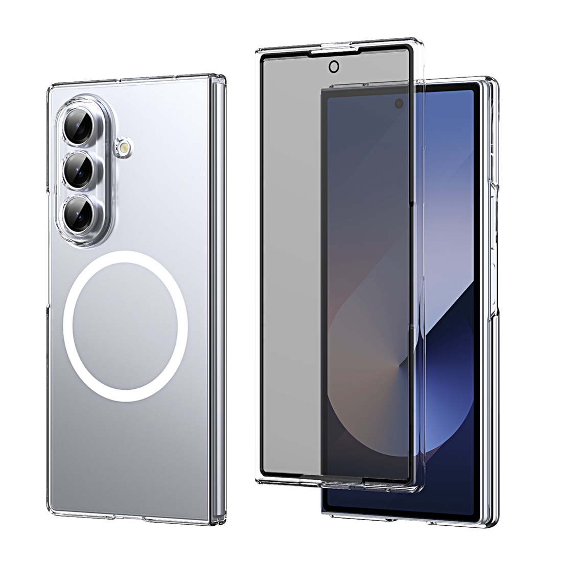 Anti Spy Privacy Glass Case - واقي شاشة زجاجي مقوى مضاد للتجسس،
