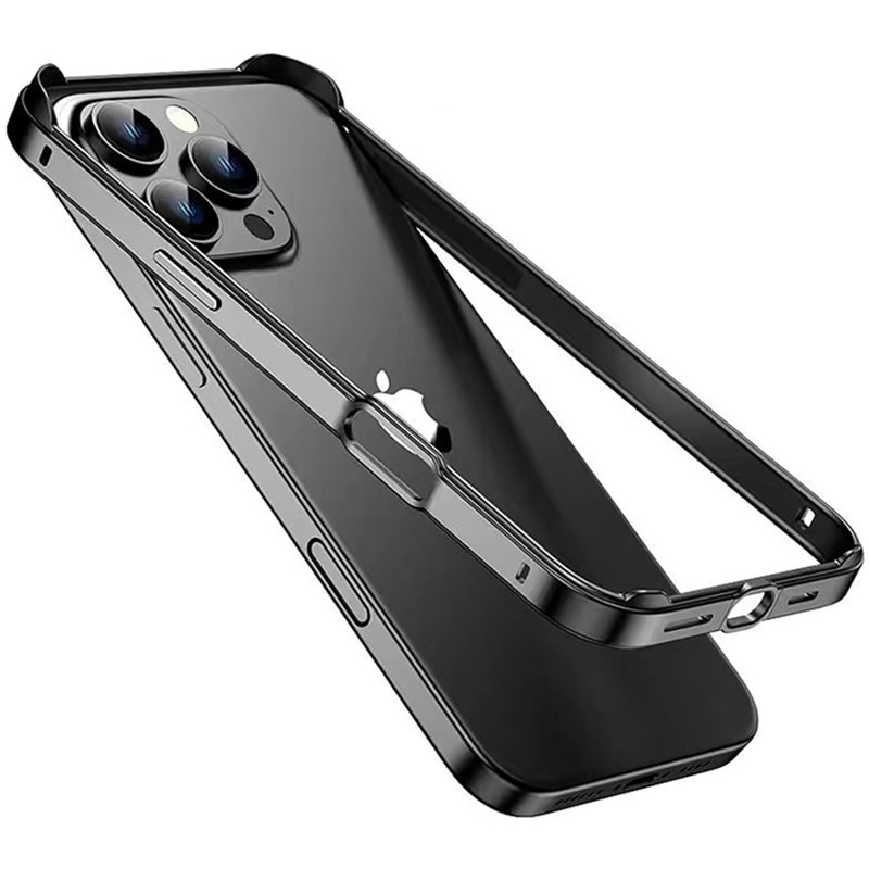Metal Bumper Aluminum Frame Case - حافظة معدنية بإطار من سبائك الألومنيوم