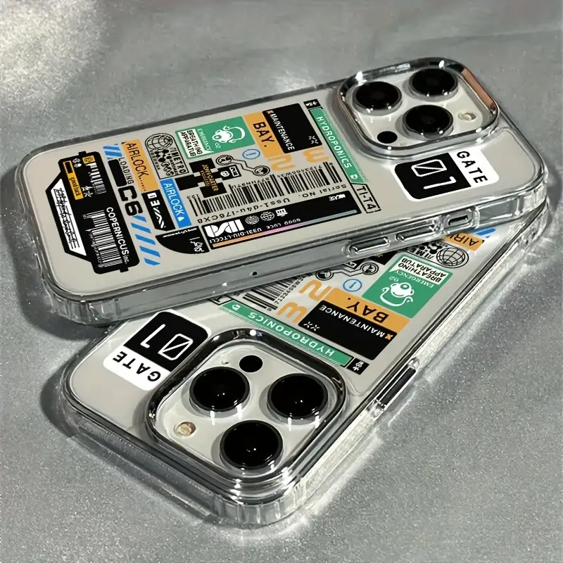 Clear Shockproof Bumper Case - ملصقات السيارة حافظة هاتف شفافة لهاتف