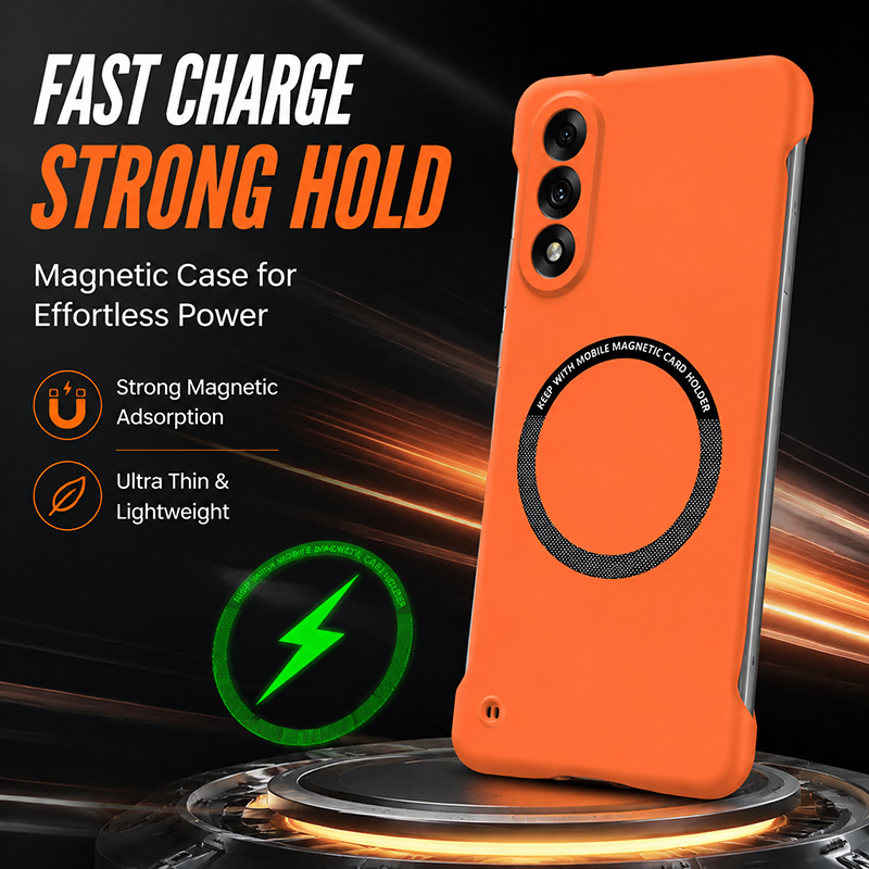 Ultra Thin Frameless Phone Cover - غطاء هاتف صلب بدون إطار لهاتف