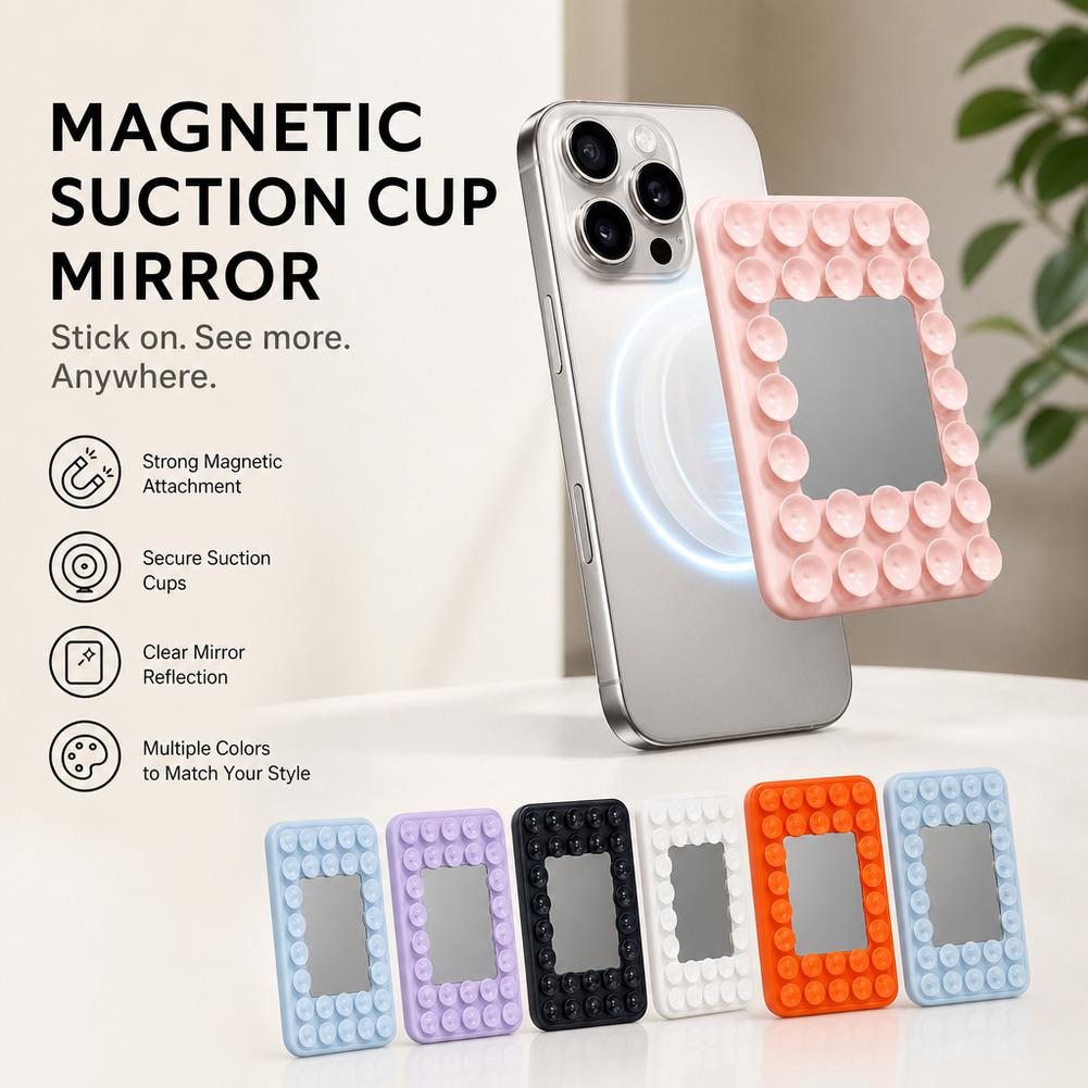 Phone Stands - حامل هاتف مغناطيسي بكأس شفط مع