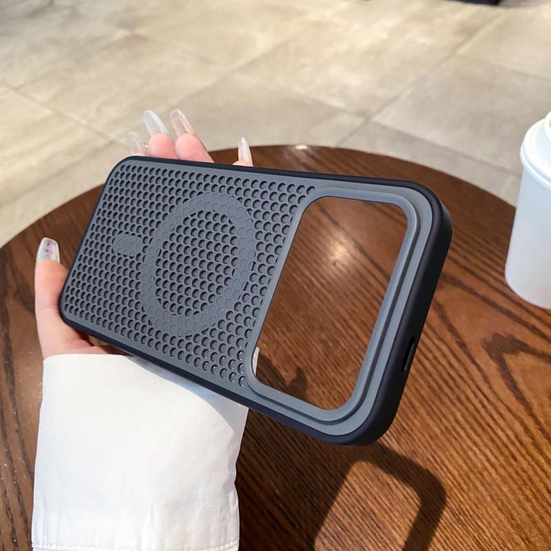 Heat Dissipation Mesh Breathable Case - غطاء حماية مغناطيسي لهاتف ريدمي K90