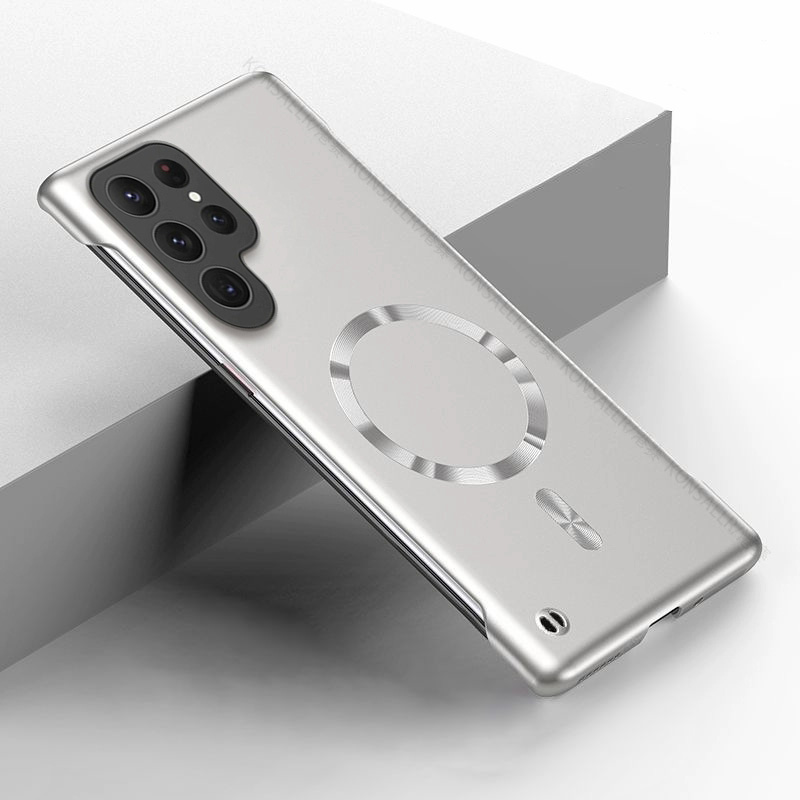 Ultra Thin Frameless Phone Cover - غطاء هاتف مغناطيسي رفيع بدون إطار
