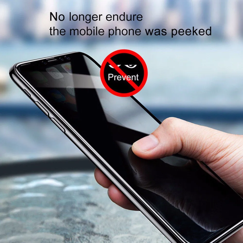 Anti Spy Privacy Glass Case - واقي شاشة من الزجاج المقسى مضاد