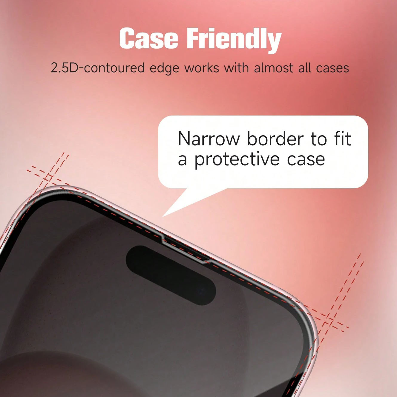 3 قطع واقي شاشة للخصوصية، متوا - مراجعة Anti Spy Privacy Glass Case وسعره