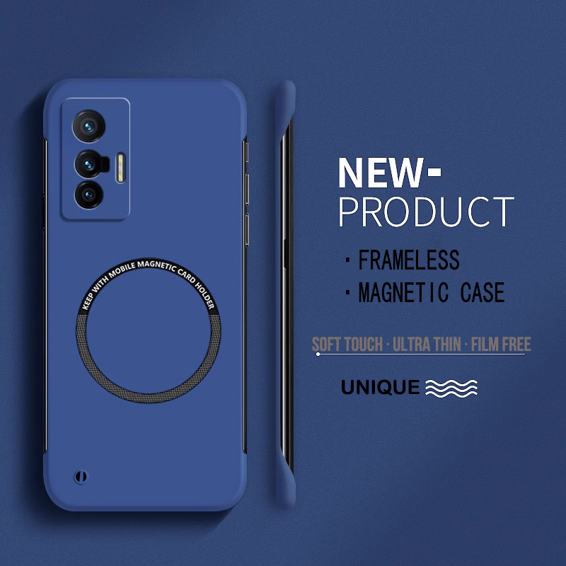 رقيقة جدا الصلب PC المغناطيسي  - مراجعة Ultra Thin Frameless Phone Cover وسعره