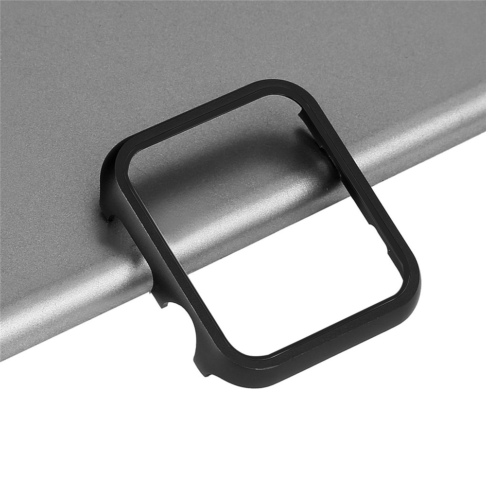 غطاء معدني مجوف لساعة أبل واتش - مراجعة Metal Bumper Aluminum Frame Case وسعره