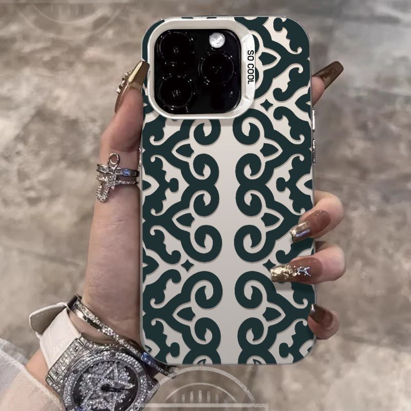 غطاء هاتف بتصميم بيزلي عتيق لآ - مراجعة Vintage Floral Pattern Soft Case وسعره