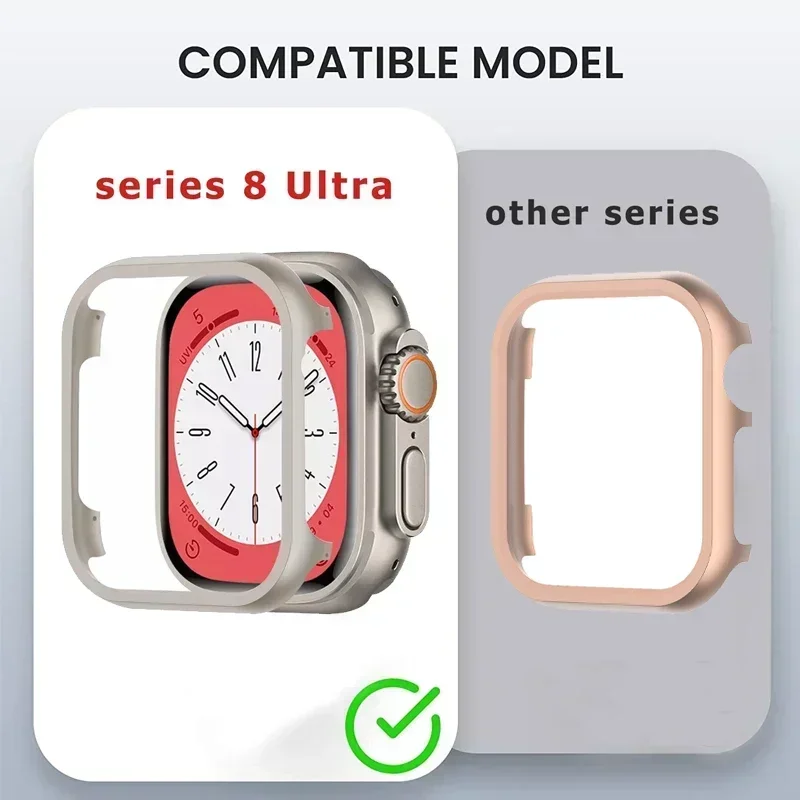 غطاء معدني لسلسلة ساعات أبل ،  - مراجعة Metal Bumper Aluminum Frame Case وسعره