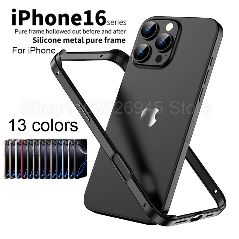 غطاء هاتف هجين من السيليكون وا - مراجعة Metal Bumper Aluminum Frame Case وسعره
