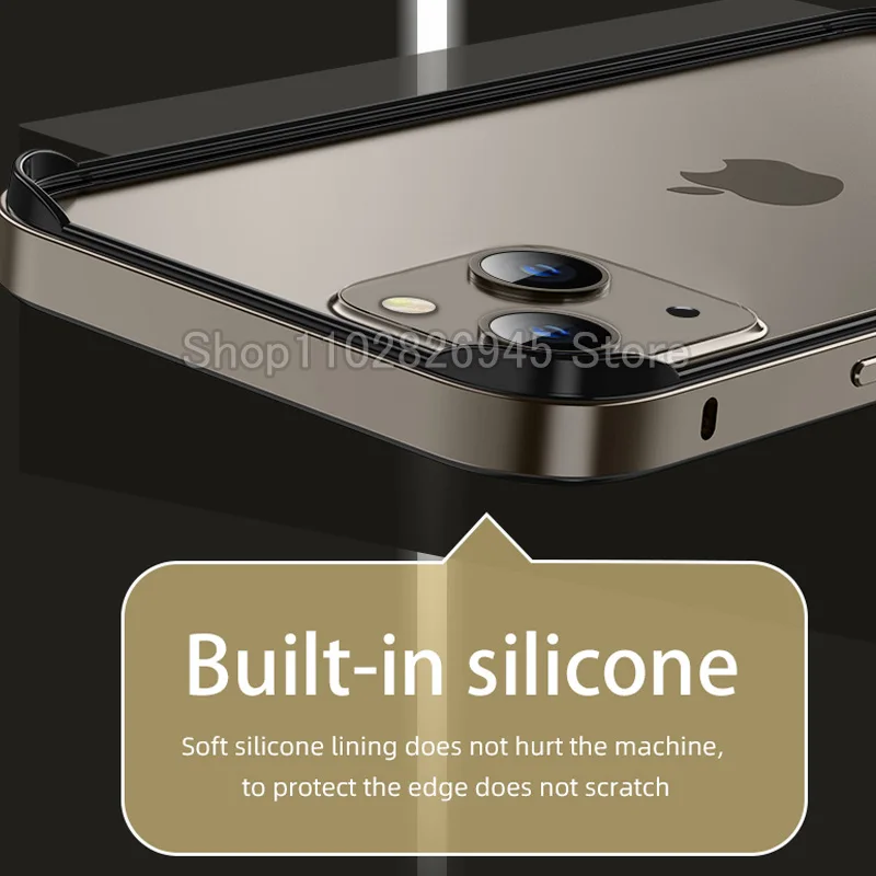 غطاء هاتف هجين من السيليكون وا - مراجعة Metal Bumper Aluminum Frame Case وسعره