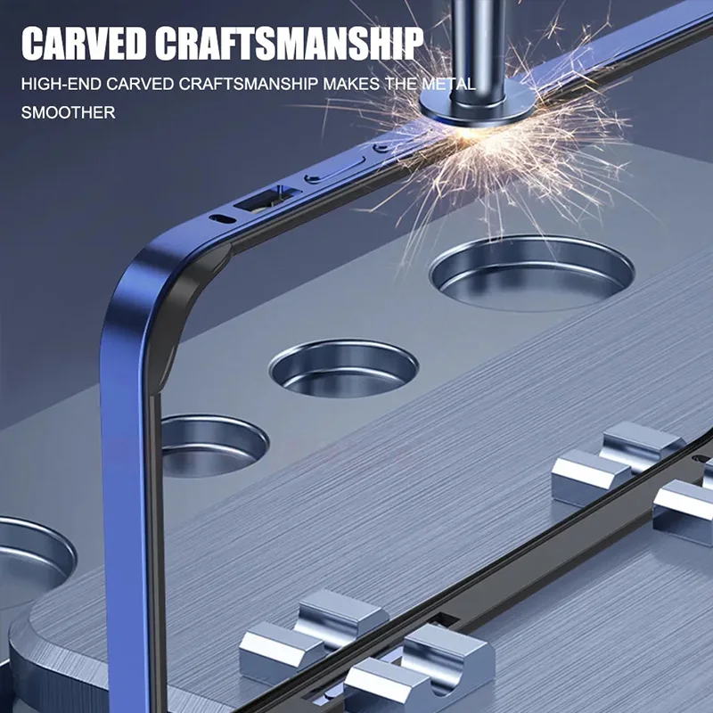 غطاء هاتف هجين من السيليكون وا - مراجعة Metal Bumper Aluminum Frame Case وسعره
