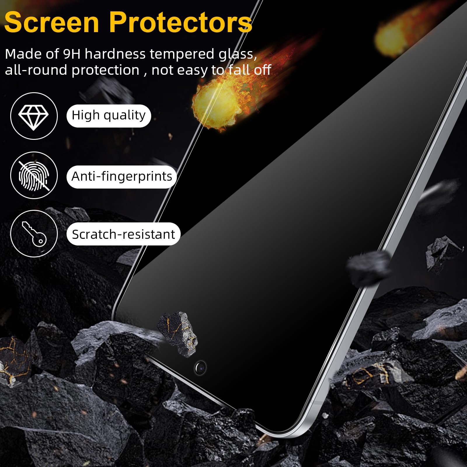 واقي شاشة مضاد للتجسس لهاتف سا - مراجعة Anti Spy Privacy Glass Case وسعره