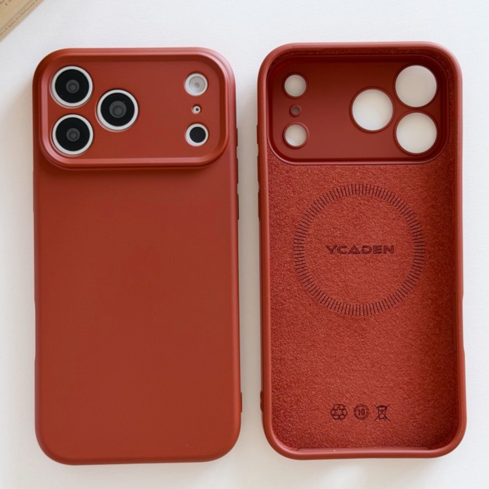 غطاء سيليكون سائل فاخر مغناطيس - مراجعة Liquid Silicone Magnetic Phone Case وسعره