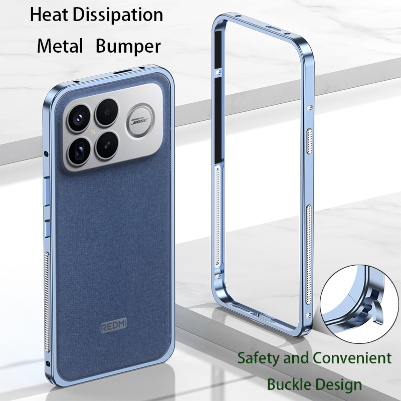 حافظة ممتصة للصدمات من سبائك ا - مراجعة Metal Bumper Aluminum Frame Case وسعره