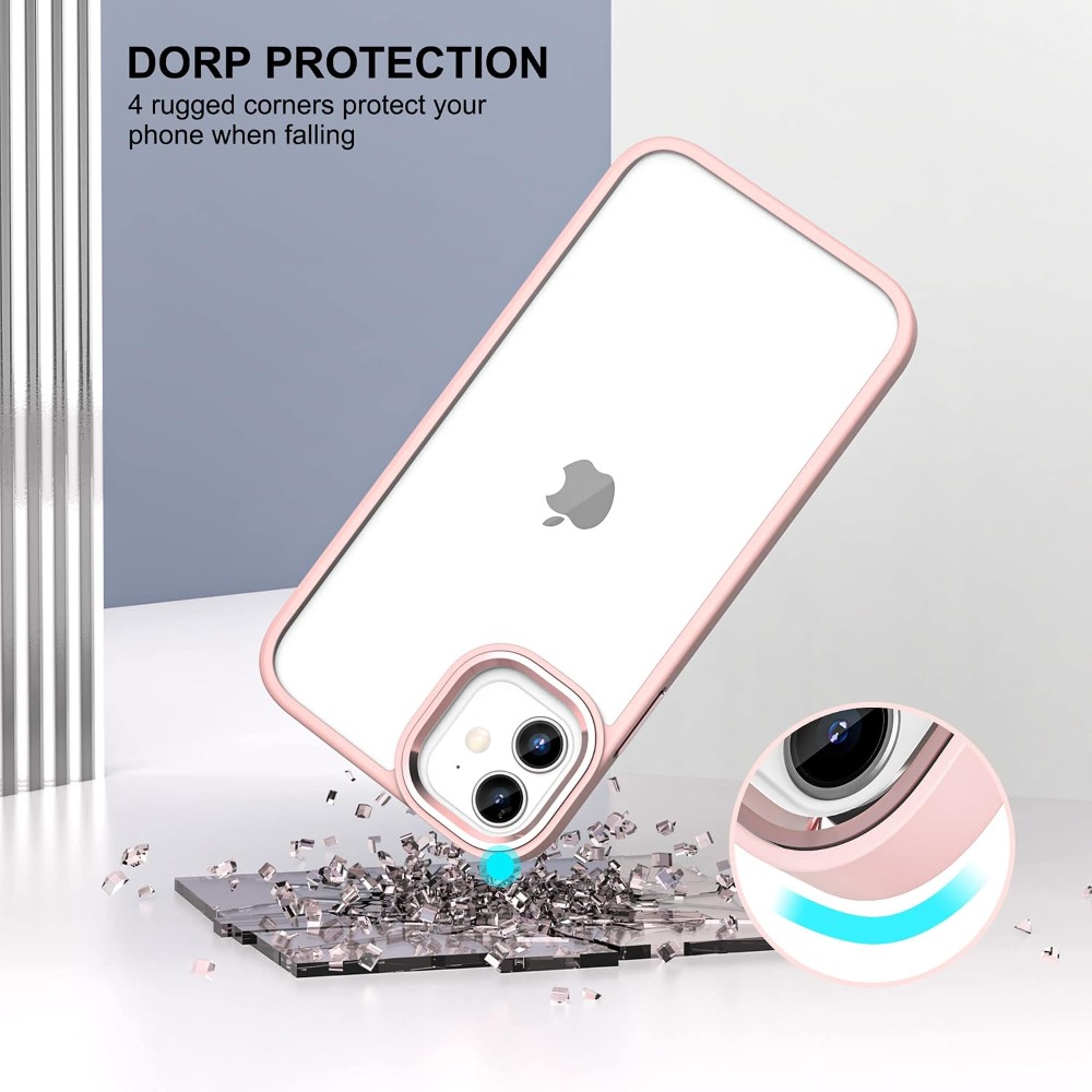 حافظة شفافة مقاومة للصدمات لها - مراجعة Clear Shockproof Bumper Case وسعره