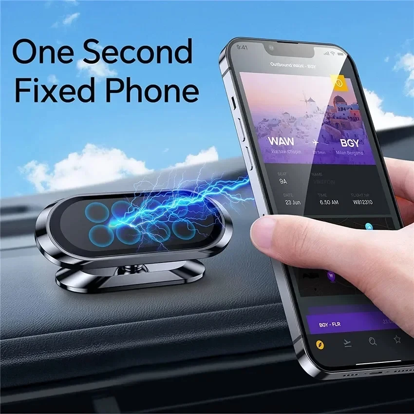 360 °   حامل هاتف مغناطيسي للس - مراجعة Phone Stands وسعره