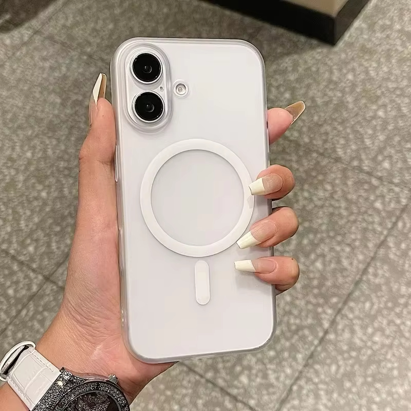 غطاء شفاف مطفي متوافق مع MagSa - مراجعة Clear Shockproof Bumper Case وسعره