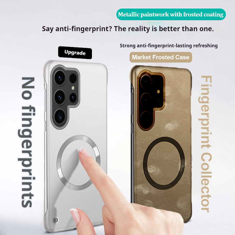 حافظة هاتف مغناطيسية رفيعة للغ - مراجعة Ultra Thin Frameless Phone Cover وسعره