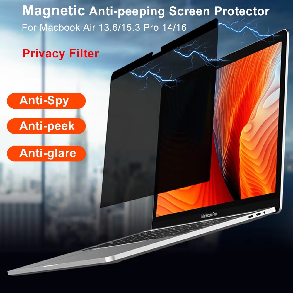 واقي شاشة الخصوصية المغناطيسي  - مراجعة Matte Anti Glare Screen Protector وسعره