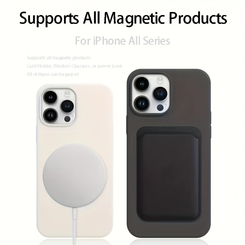 غطاء هاتف من السيليكون السائل  - مراجعة Liquid Silicone Magnetic Phone Case وسعره