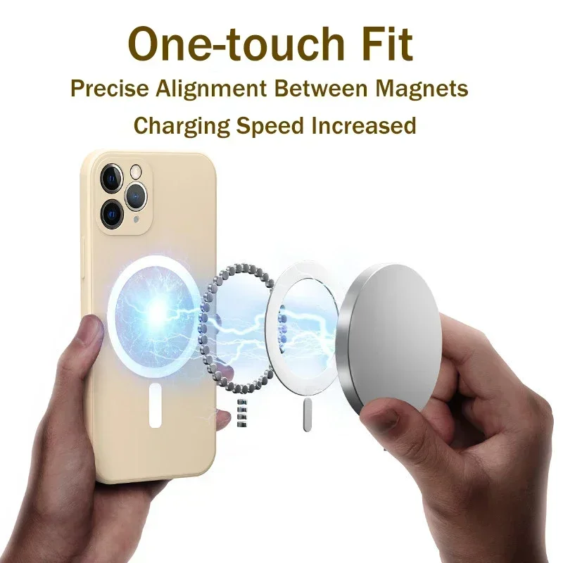 غطاء سيليكون سائل لهواتف آيفون - مراجعة Liquid Silicone Magnetic Phone Case وسعره