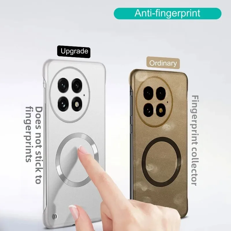 حافظة هاتف مغناطيسية فاخرة رفي - مراجعة Ultra Thin Frameless Phone Cover وسعره