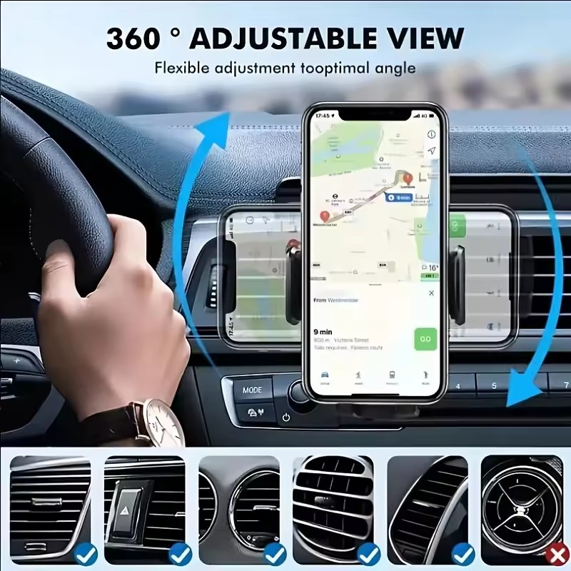 حامل هاتف عالمي للسيارة بقاعدة - مراجعة Phone Stands وسعره