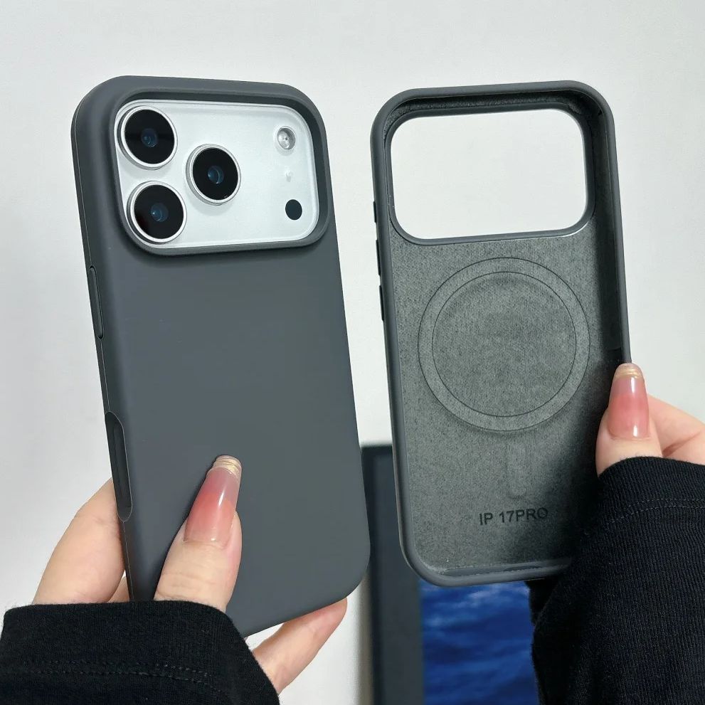 غطاء هاتف من السيليكون السائل  - مراجعة Liquid Silicone Magnetic Phone Case وسعره