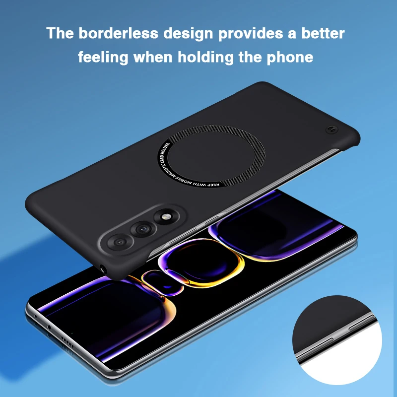 غطاء هاتف صلب بدون إطار لهاتف  - مراجعة Ultra Thin Frameless Phone Cover وسعره
