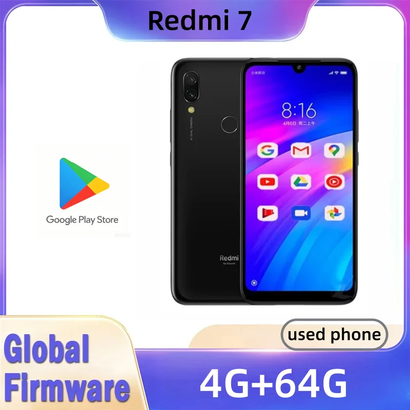 هاتف شاومي ريدمي 7 مع غطاء حما - مراجعة Phone Cases وسعره