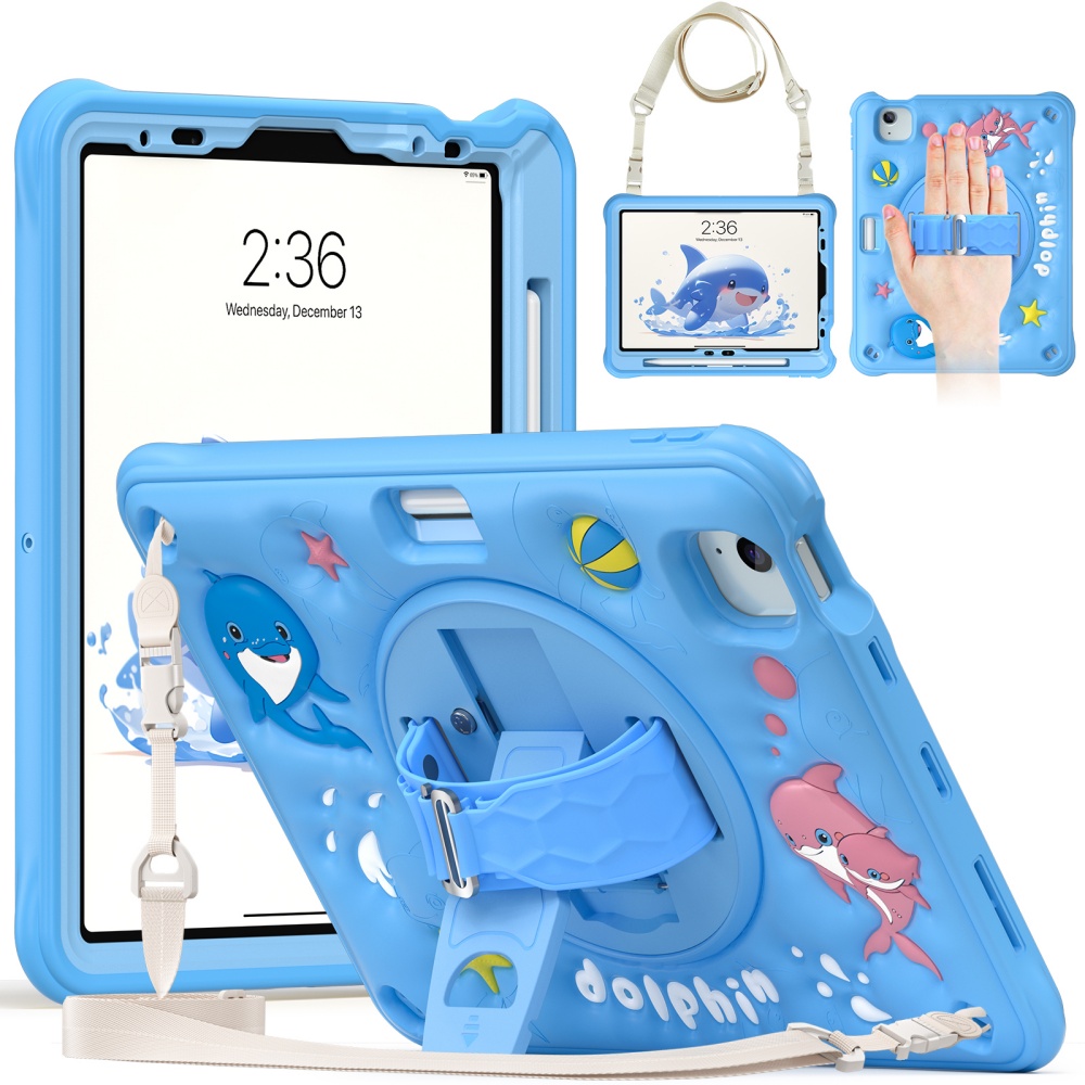غطاء حماية لطيف للأطفال لجهاز  - مراجعة Cute Cartoon Wrist Strap Silicone Case وسعره