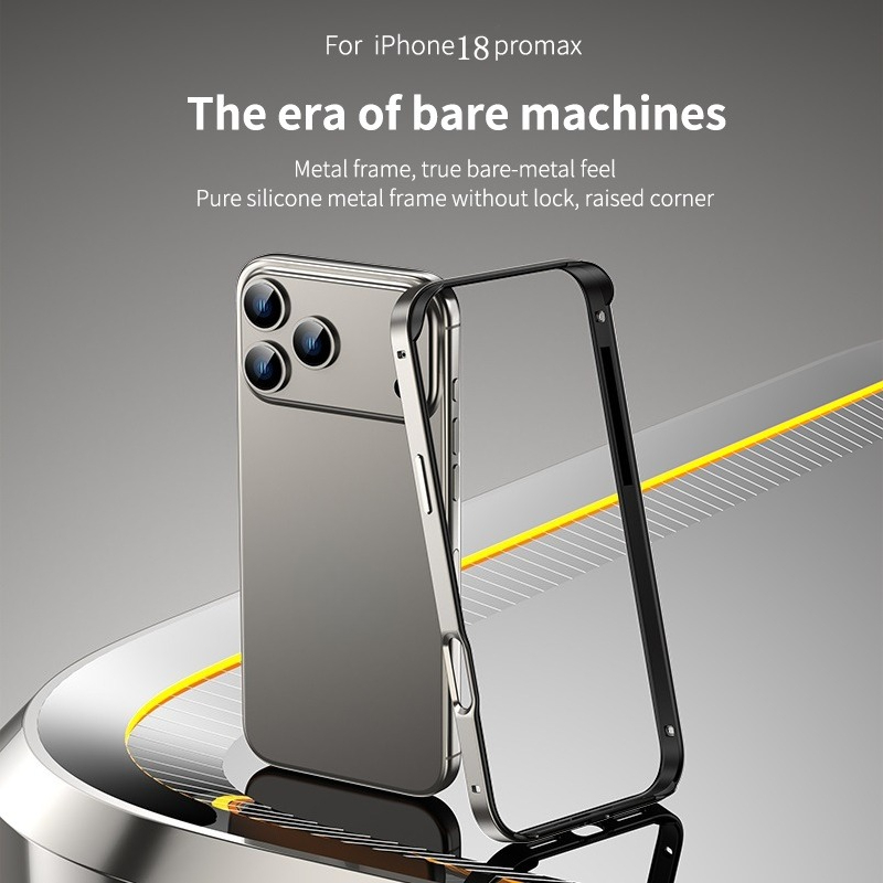 حافظات هواتف هجينة بإطار سيليك - مراجعة Metal Bumper Aluminum Frame Case وسعره