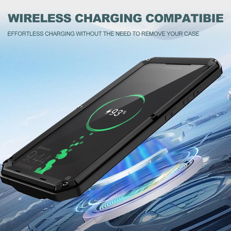 غطاء حماية معدني متين لهواتف س - مراجعة Heavy Duty 360 Full Body Protective Case وسعره