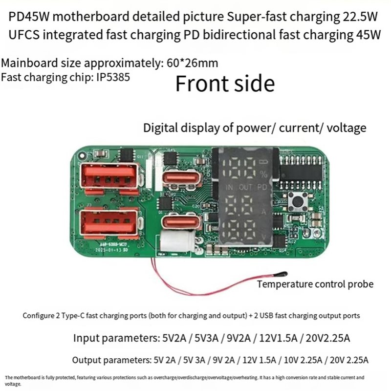 ABKN-DIY وحدة شحن PD45W 3S ثنا - مراجعة Power Banks وسعره