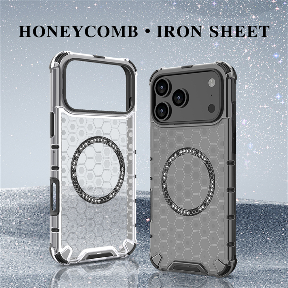 حافظة مغناطيسية فاخرة شفافة عل - مراجعة Clear Shockproof Bumper Case وسعره