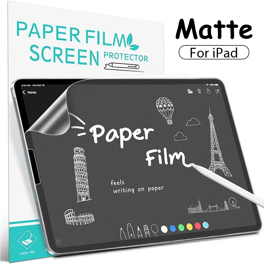 واقي شاشة شبيه بالورق لأجهزة آ - مراجعة Matte Anti Glare Screen Protector وسعره