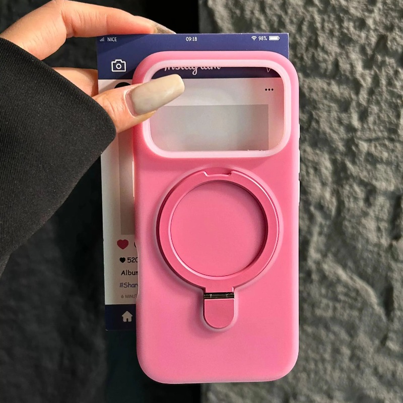 غطاء هاتف من السيليكون السائل  - مراجعة Liquid Silicone Magnetic Phone Case وسعره