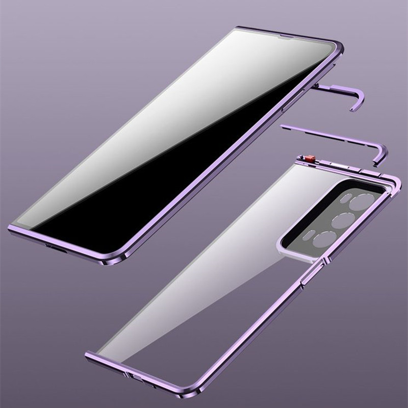 ل Honor Magic V2 MagicV2 المضا - مراجعة Metal Bumper Aluminum Frame Case وسعره
