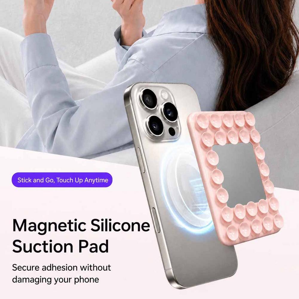 حامل هاتف مغناطيسي بكأس شفط مع - مراجعة Phone Stands وسعره