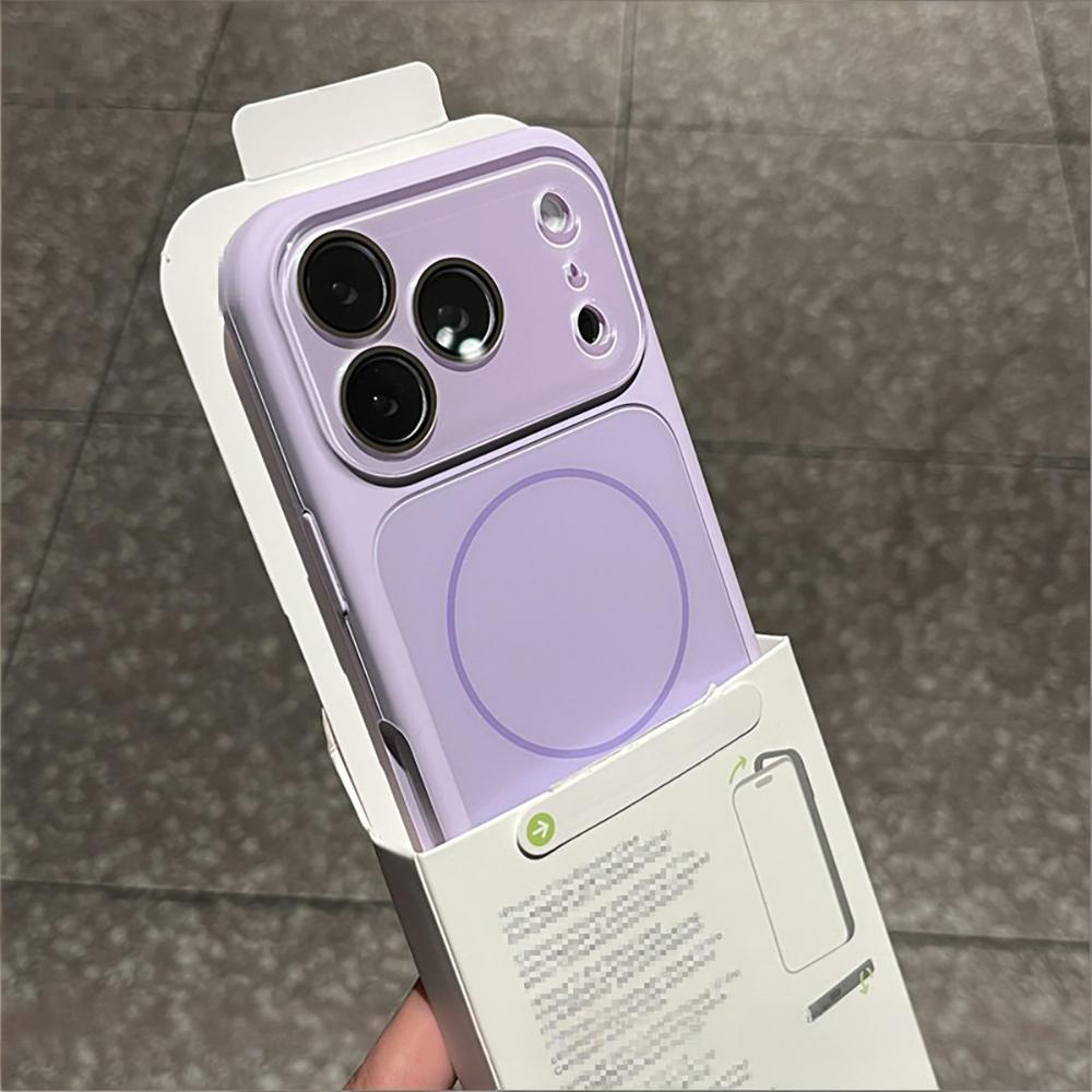 غطاء سيليكون سائل مغناطيسي أصل - مراجعة Liquid Silicone Magnetic Phone Case وسعره