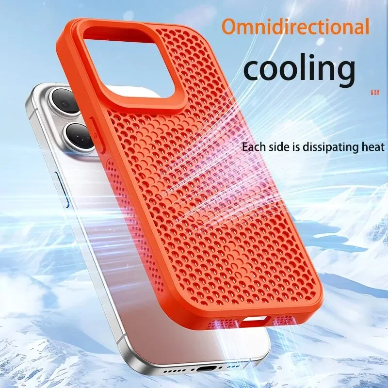 تبريد تبديد الحرارة ل Magsafe  - مراجعة Heat Dissipation Mesh Breathable Case وسعره