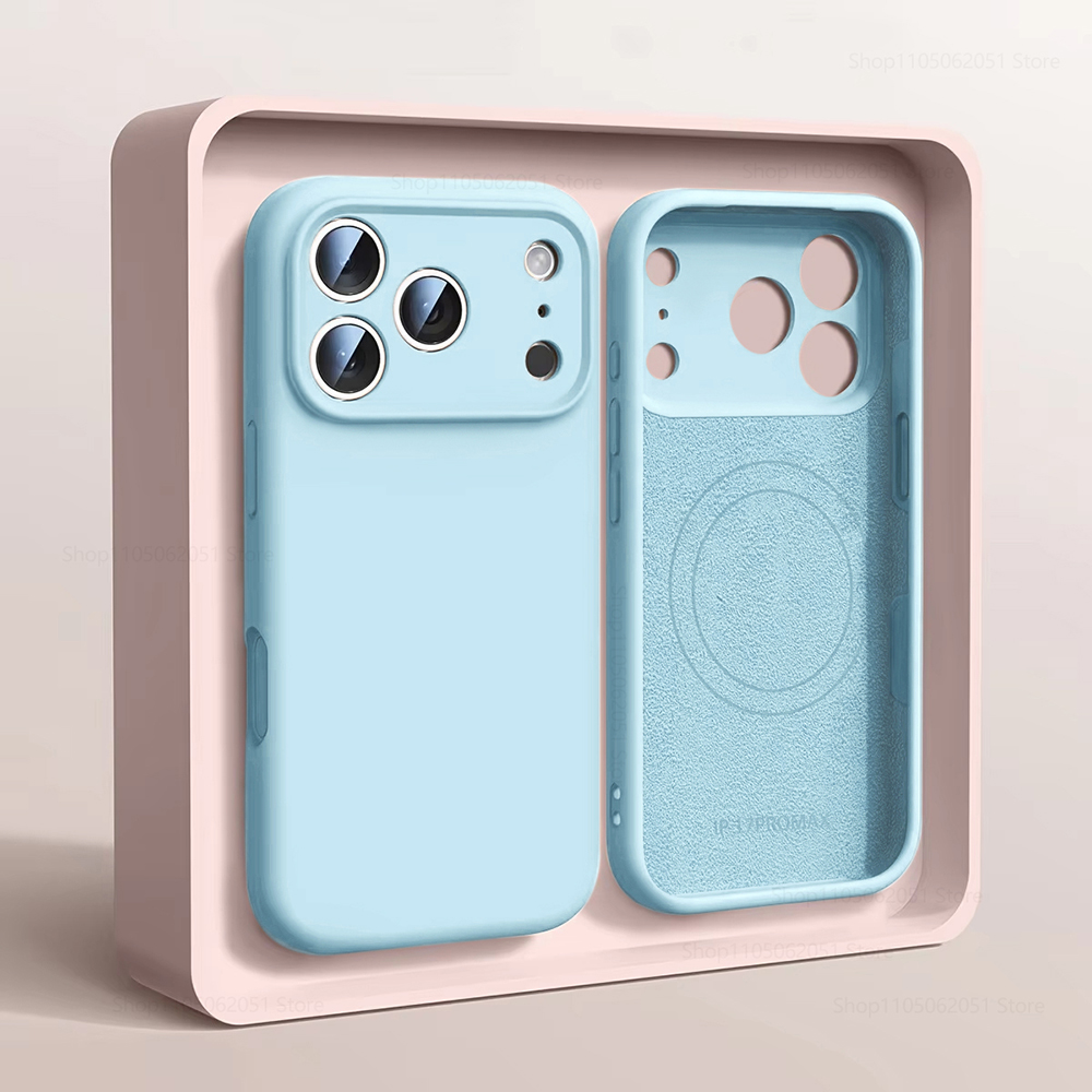 غطاء هاتف مغناطيسي متوافق مع M - مراجعة Liquid Silicone Magnetic Phone Case وسعره