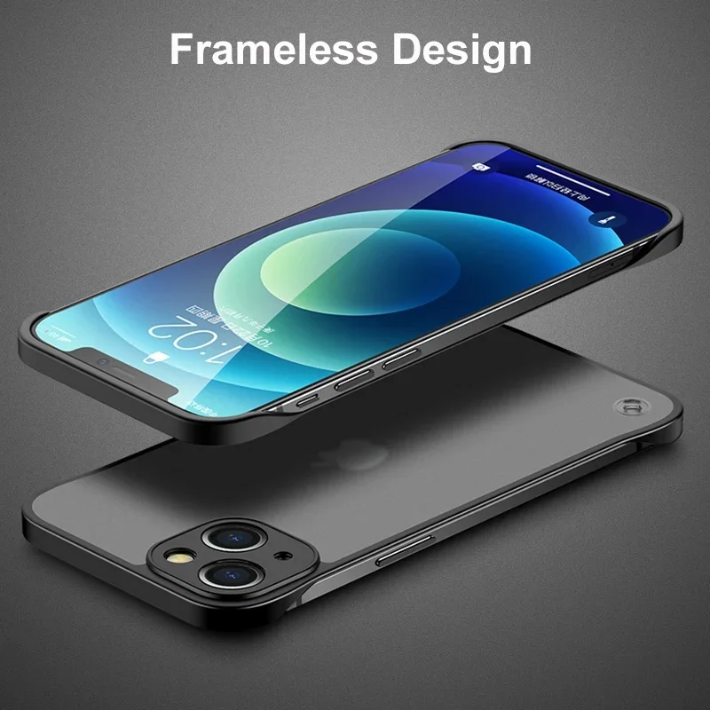 آيفون 16 15 14 برو ماكس رقيقة  - مراجعة Ultra Thin Frameless Phone Cover وسعره