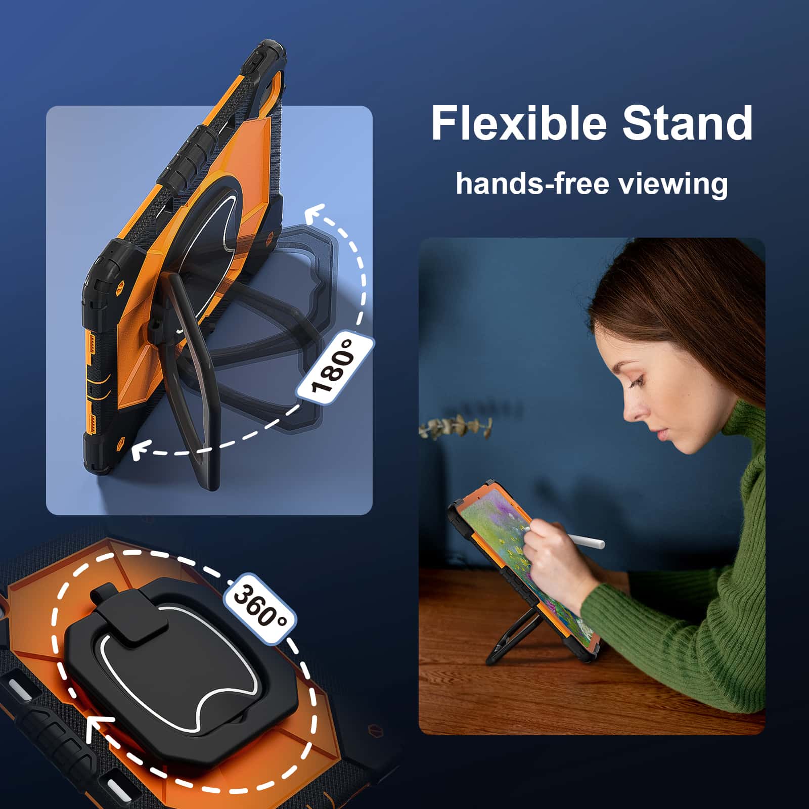 غطاء حماية لجهاز آيباد برو 13  - مراجعة Heavy Duty 360 Full Body Protective Case وسعره