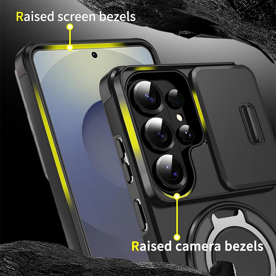 غطاء هاتف مغناطيسي مقاوم للصدم - مراجعة Heavy Duty 360 Full Body Protective Case وسعره