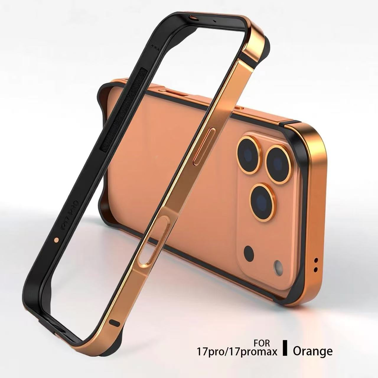 حافظة لهاتف آيفون 17 برو ماكس  - مراجعة Metal Bumper Aluminum Frame Case وسعره